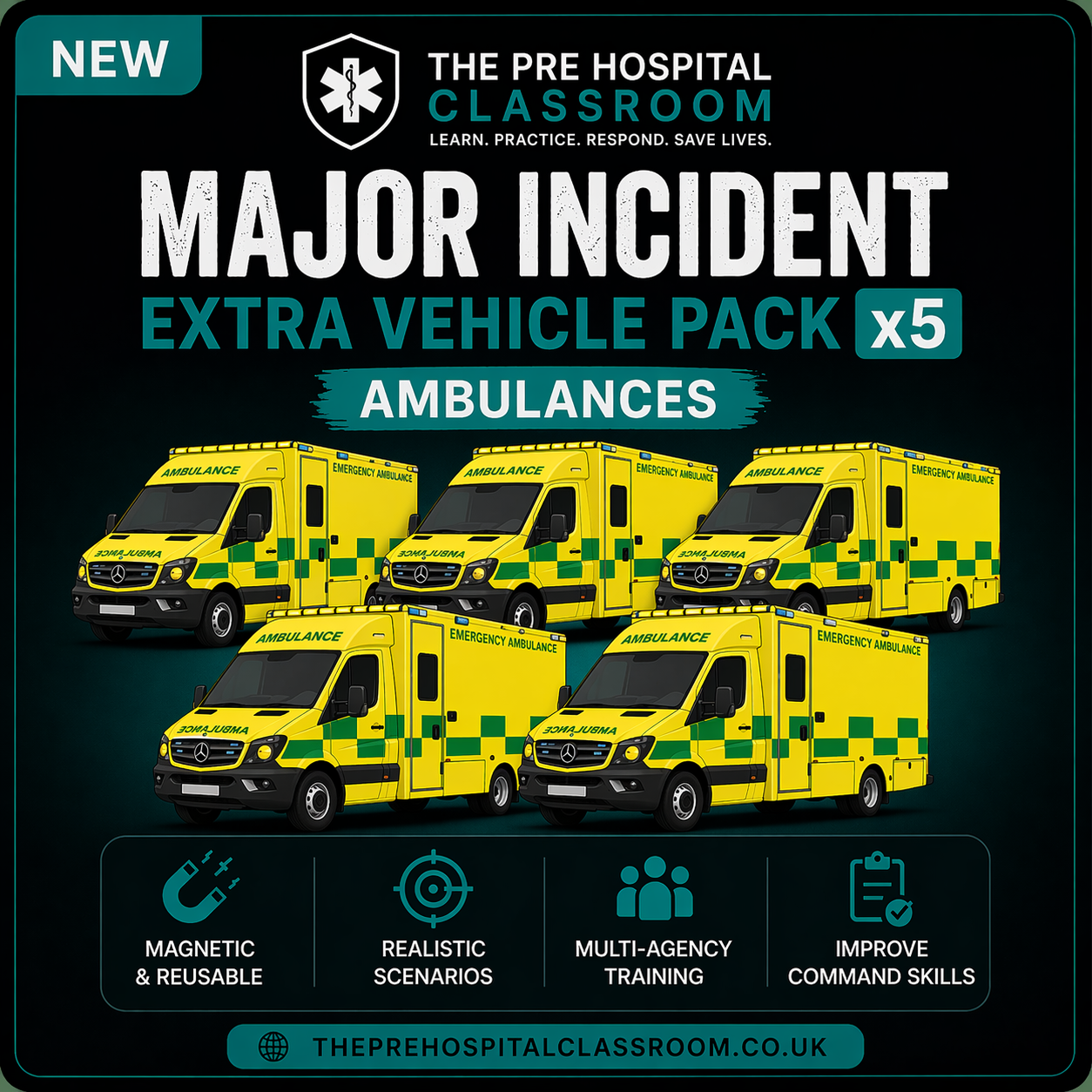 Ambulance Add-On Pack x 5