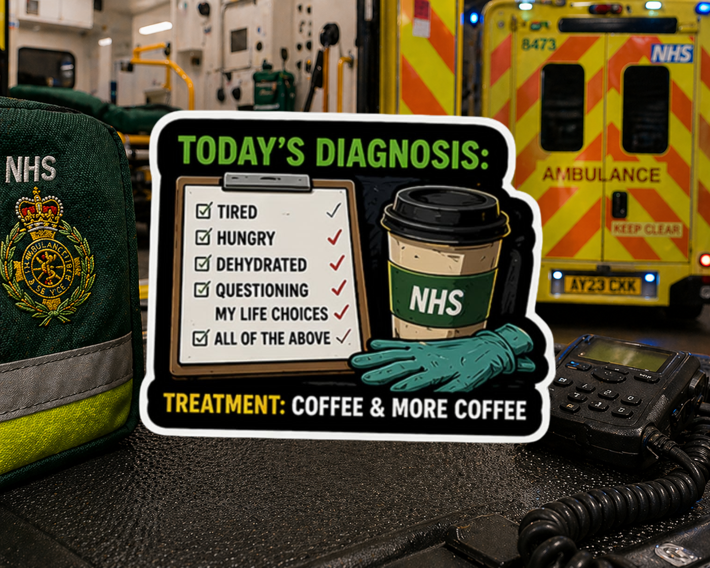 Today's Diagnosis: Coffee & More Coffee