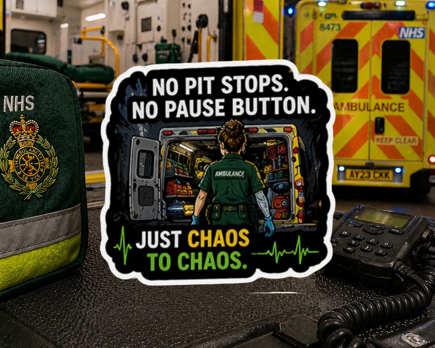 No Pit Stops. No Pause Button. Just Chaos to Chaos