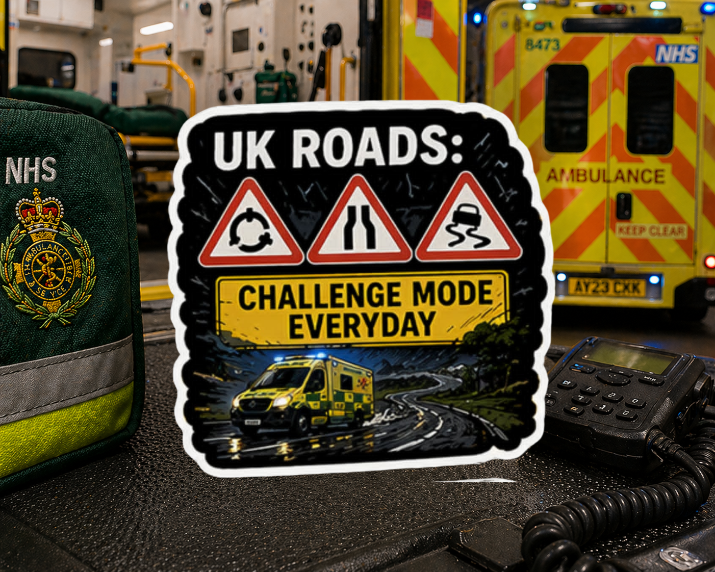 UK Roads: Challenge Mode Everyday Sticker