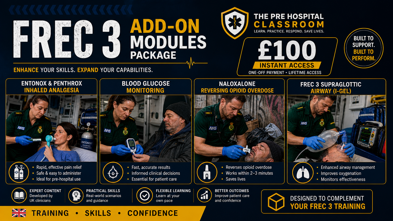 FREC 3 Add-On Clinical Skills Package