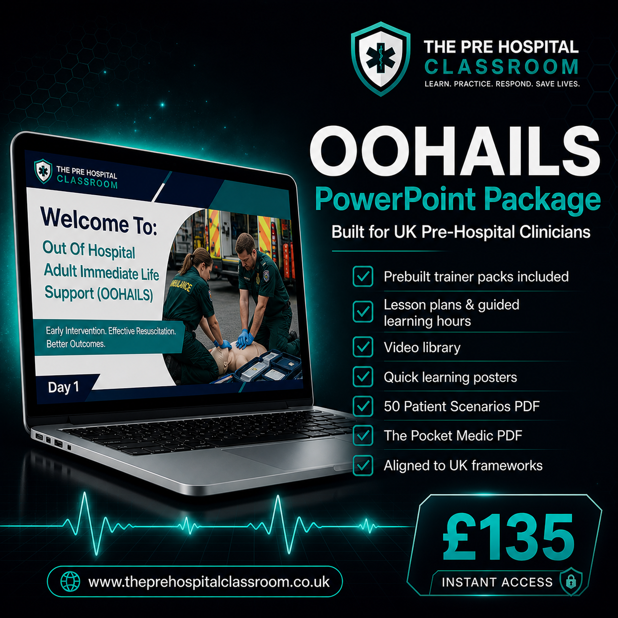 Out of Hospital Immediate Life Support (OOHAILS) RQF – PowerPoint Package