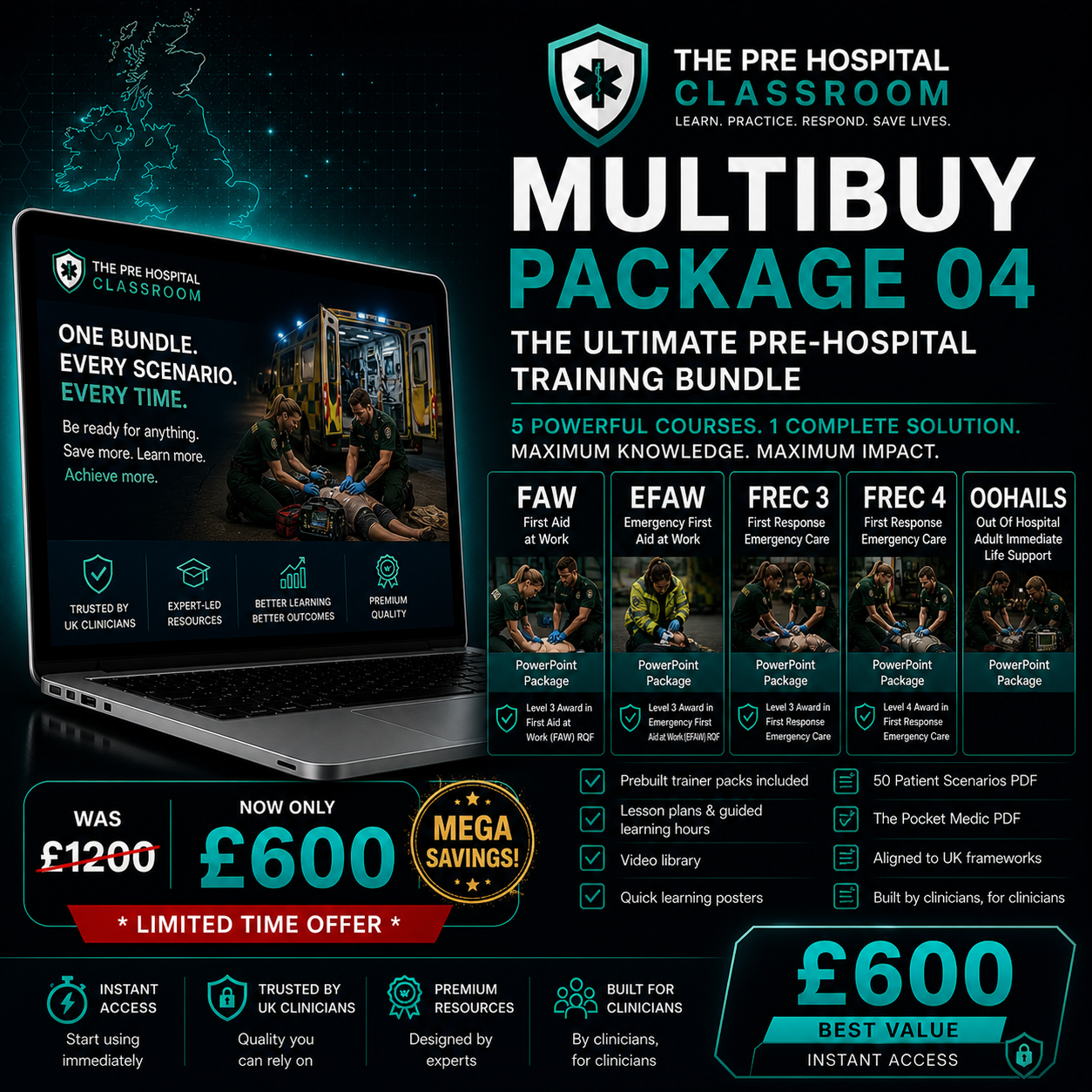Multibuy Package 04 – FAW, EFAW, FREC 3, FREC 4 & OOHAILS Bundle