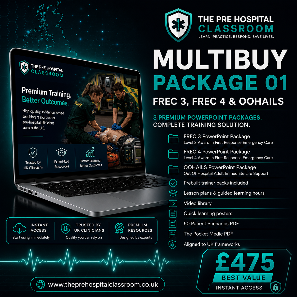 Multibuy Package 01 – FREC 3, FREC 4 & OOHAILS PowerPoint Bundle