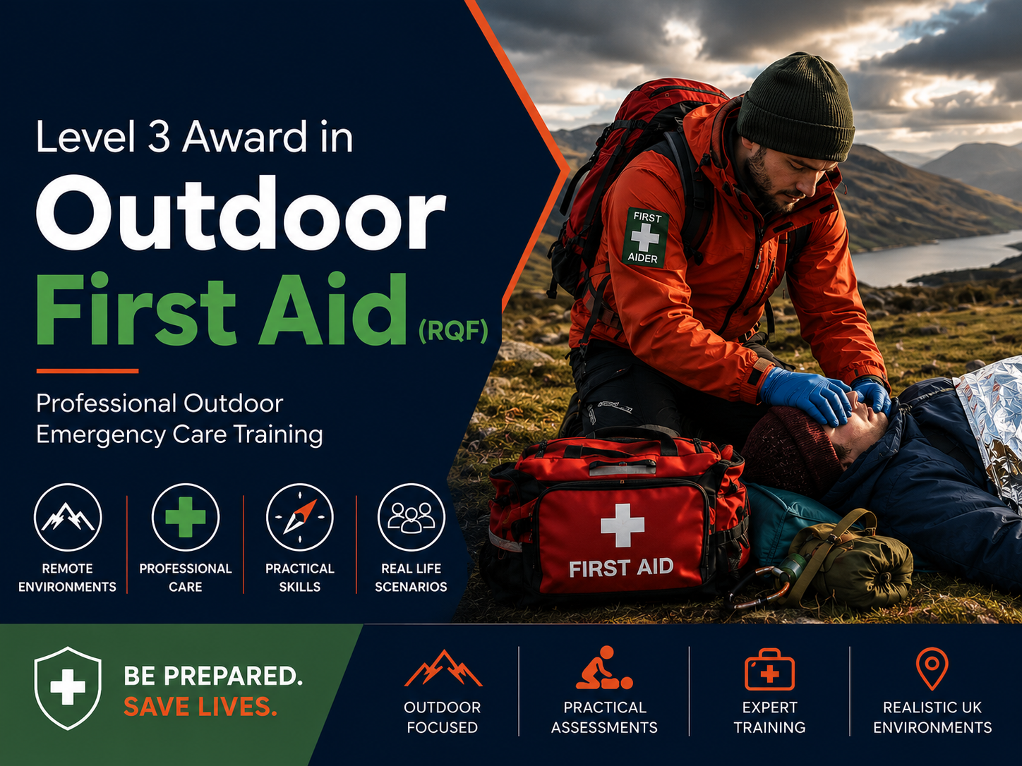 Level 3 Award in Outdoor First Aid
