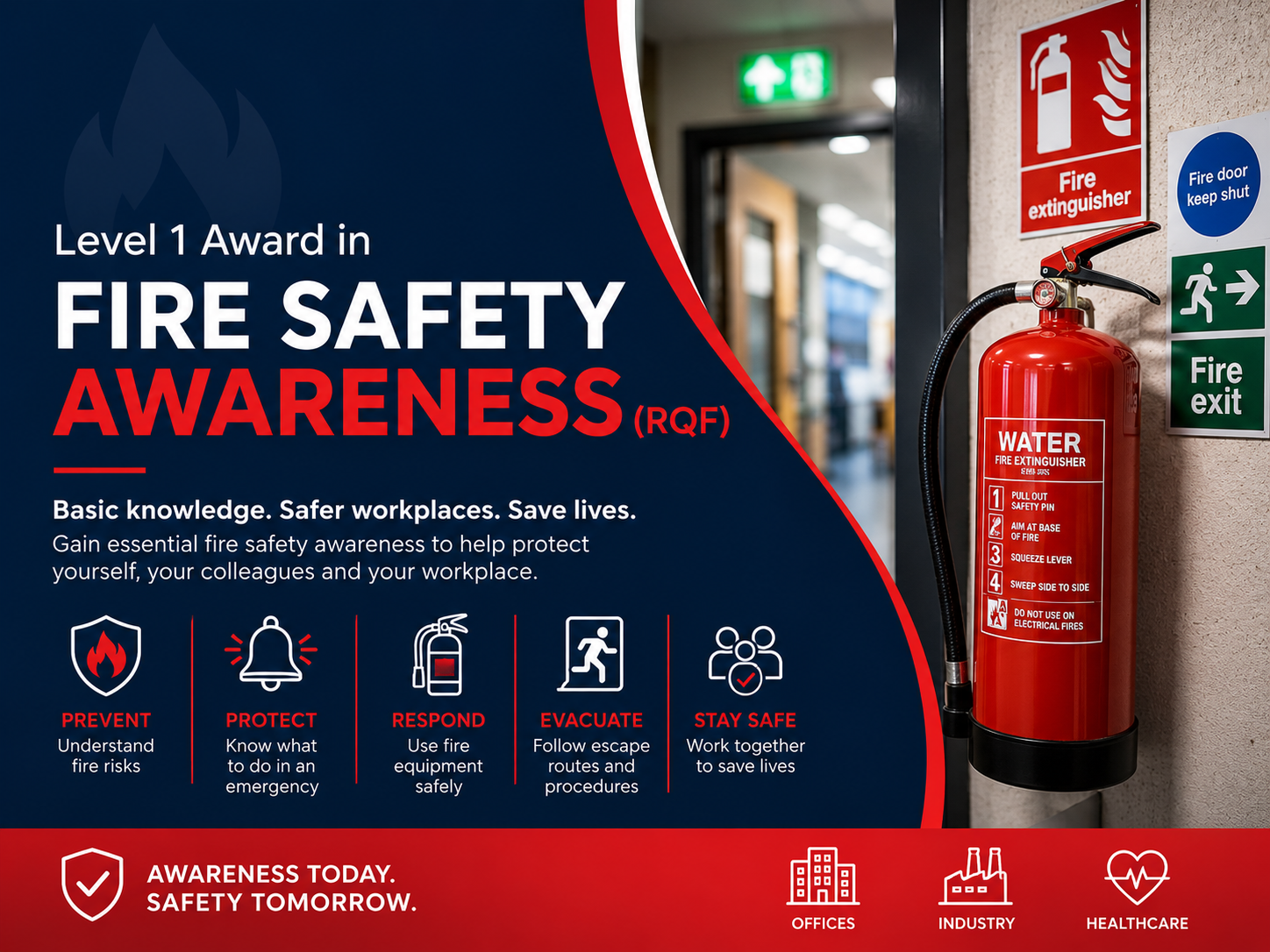Level 1 Award in Fire Safety Awareness