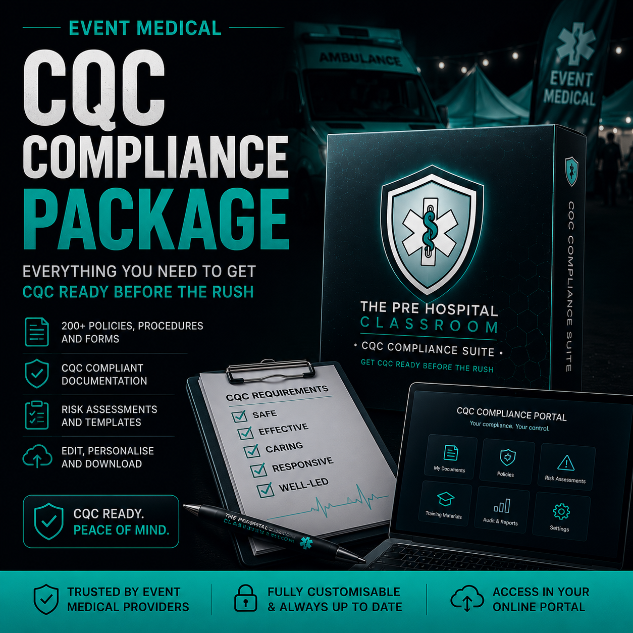 Event Medical CQC Compliance Package